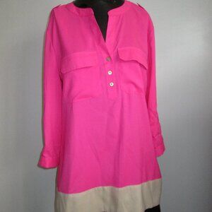 New York Company silky polyester stretch tunic